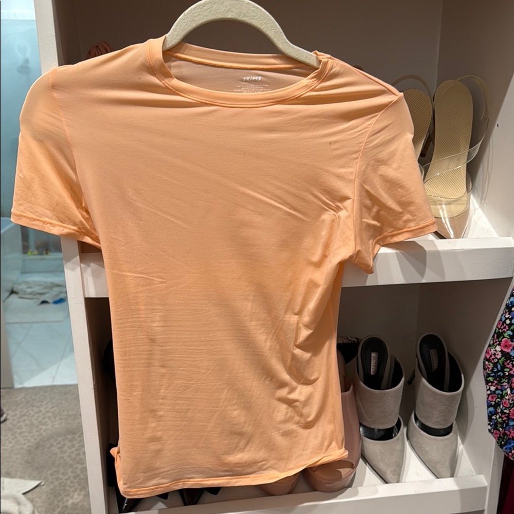 SKIMS Apricot Short Sleeve Tee